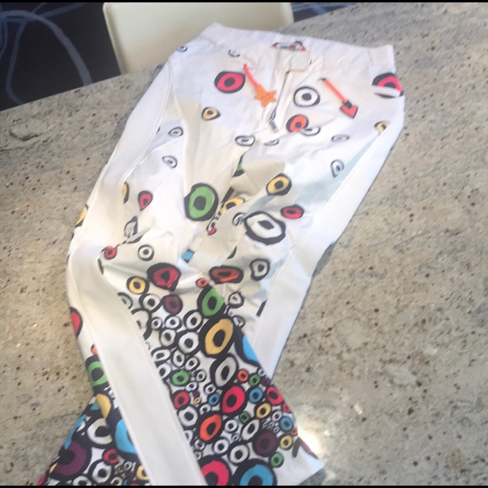 Rossignol JC de Castelbajac Bubbles ski pants.